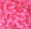 Embroidered Heart detail